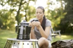 Petromax Tee- Und Kaffee-Perkolator / Schwarz Emailliert (1,3 Liter) -GrillWelt Verkäufe petromax perkomax atago per 9 s