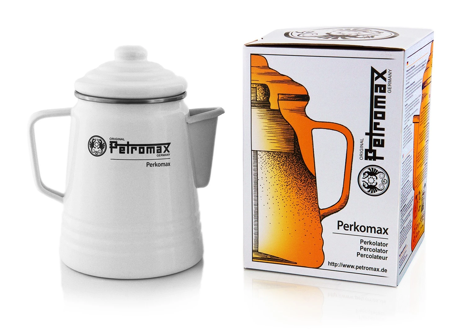 Petromax Tee- Und Kaffee-Perkolator / Weiß Emailliert (1,3 Liter) 3 Petromax Tee- Und Kaffee-Perkolator / Weiß Emailliert (1,3 Liter)