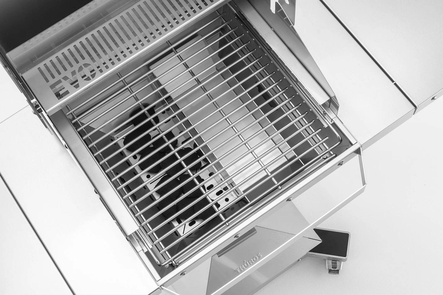 Thüros Holzkohlegrill T300 / Holzkohle Grillstation 42x42 Cm 5 Thüros Holzkohlegrill T300 / Holzkohle Grillstation 42x42 Cm – Bild 3