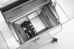 Thüros Holzkohlegrill T400 / Holzkohle Grillstation 40 X 60 Cm -GrillWelt Verkäufe thueros evo4 holzkohle bbq station detail innenraum